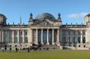The Reichstag building seen from the west